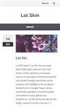 Mobile Screenshot of lolskin.org